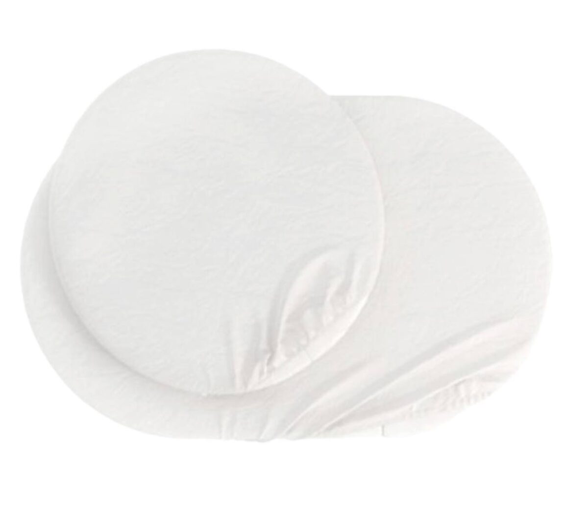 Cearceaf Premium Ranforce 5 Stele – Alb, pentru Pătuț Bebeluș (Rotund 75x75 / Oval 77x127 / 120x60)
