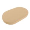 Cearceaf Premium Ranforce 5 Stele – Bej, pentru Pătuț Bebeluș (Rotund 75x75 / Oval 77x127 / 120x60)